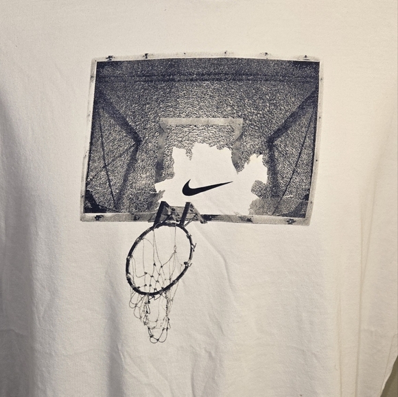 Nike Dri-fit Swoosh Basketball Broken Backboard Men's Size XXL - Picture 2 of 5
